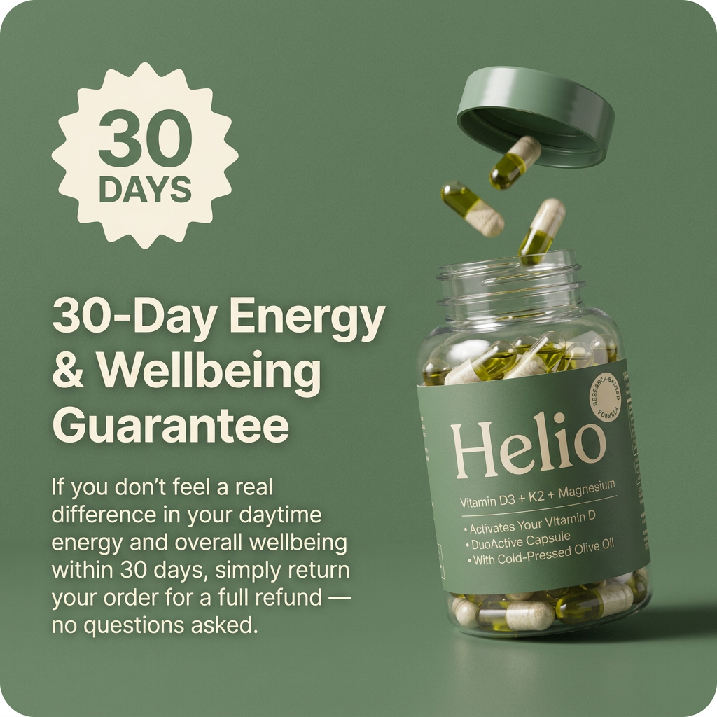 Helio DuoActive Capsule — D3 + K2 with the Magnesium That Activates It