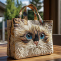 Cat Tote Bag - Brown