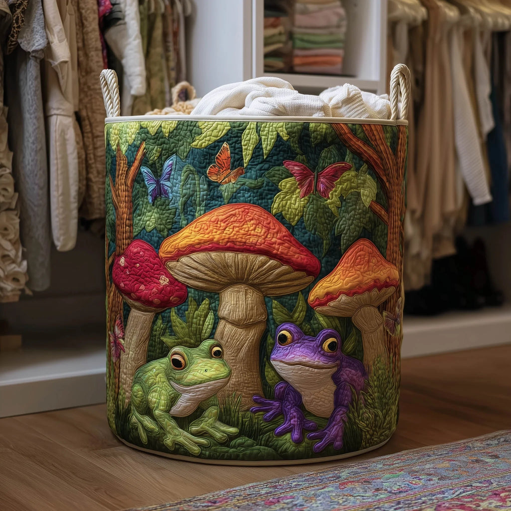 Frogs & Toadstools design